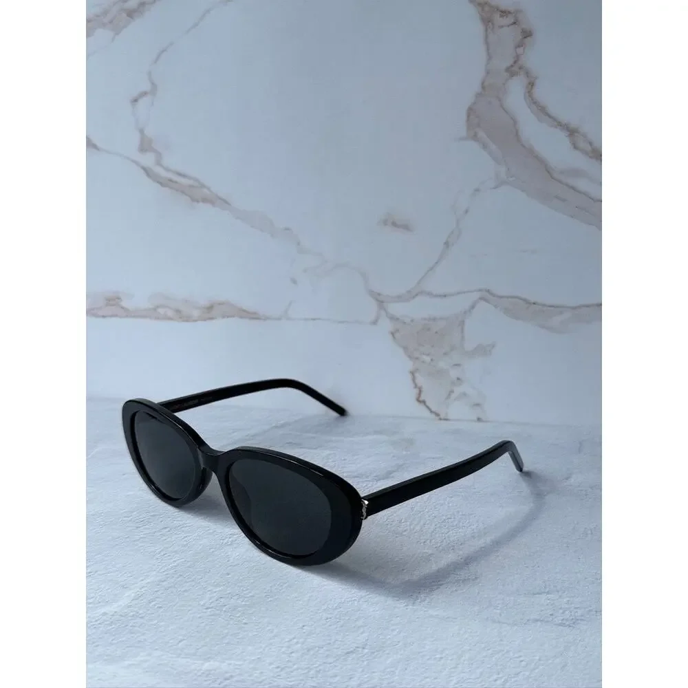 NEW Saint Laurent SL M154 Cat Eye Sunglasses in Black